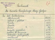 1492.Rachunek dla kosciola parafialnego w Starym Gostyniu przez Szpital Siostr Milosierdzia w Gostyniu (25 czerwca 1946 r.)