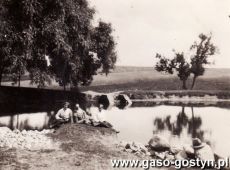 1493. Kosowo (1932 r.) - widok na staw i pola