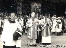 1510.Kardynal Karol Wojtyla w Gostyniu (1978r.)