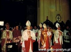 1512.Kardynal Karol Wojtyla w Gostyniu (1978r.)