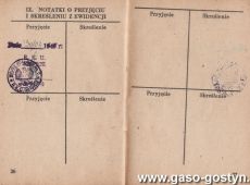 1512.Ksiazeczka wojskowa Jerzego Niestrawskiego, syna Hipolita burmistrza Gostynia (1949 r.)