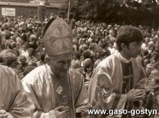 1514.Kardynal Karol Wojtyla w Gostyniu (1978r.)