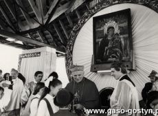 1522.Kardynal Karol Wojtyla w Gostyniu (1978r.)