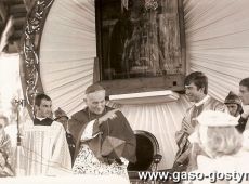 1524.Kardynal Karol Wojtyla w Gostyniu (1978r.)