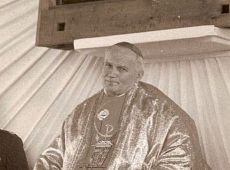 1525.Kardynal Karol Wojtyla w Gostyniu (1978r.)