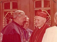 1526.Kardynal Karol Wojtyla w Gostyniu (1978r.)