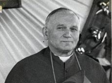 1527.Kardynal Karol Wojtyla w Gostyniu (1978r.)