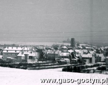 1528.Panorama Gostynia-grudzien 1952 r.