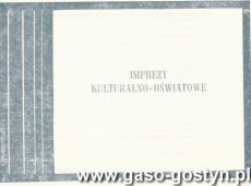 1540.Gostynski Informator Kulturalny z listopada 1974 roku