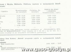 1541.Gostynski Informator Kulturalny z listopada 1974 roku