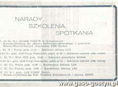 1549.Gostynski Informator Kulturalny z listopada 1974 roku