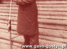 1553.Uroczystosc odsloniecia tablicy pamiatkowej na frontonie Szpitala w Marysinie upamietniajacej radziecki szpital polowy w 1945 roku (Piaski-Marysin, 4 listopada 1986 r.)-przemawia plk Witalij Szumakow