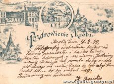 1582.Widokowka z Krobi (1899 r.)