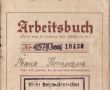 1585.Arbeitsbuch - ksiazka pracy Marii Koniecznej z  Goli (niem. Kahlenhof)