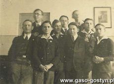 1592.Uczniowie gostynskiego Gimnazjum (ok.1932 r.)