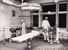1593. Sala chirurgiczna Szpitala Powiatowego w Gostyniu (lata 70. XX wieku)