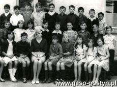 1594. Klasa Vc (wych. Jolanta Janczak) - Szkola Podstawowa nr 1 w Gostyniu (1966 r.)