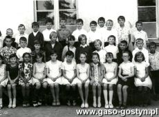 1595. Klasa IVa (wych. Irena Monko) -  Szkola Podstawowa nr 1 w Gostyniu (1966 r.)