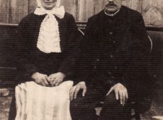 1605. Anna i Jakub Kaszub z Ludwinowa (ok.1932 r.)