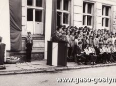 161.Szkola Podstawowa nr 1 w Gostyniu- nadanie imienia Czarnego Legionu (1972r.)