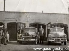 1612.Sanitarki marki Warszawa - Powiatowa Kolumna Transportu Sanitarnego w Gostyniu (dawniej siedziba miescila sie przy ul. Wiosny Ludow)