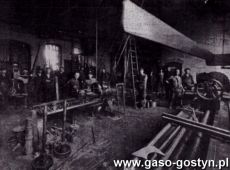 1614. Warsztat w gostynskiej Cukrowni (1929 r.)