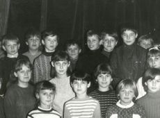 1615.Dzien Nauczyciela w Szkole Podstawowej nr 1 w Gostyniu (1985 r.)