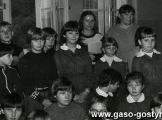1616.Dzien Nauczyciela w Szkole Podstawowej nr 1 w Gostyniu (1985 r.)