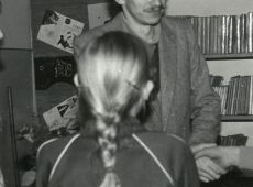 1619.Dzien Nauczyciela w Szkole Podstawowej nr 1 w Gostyniu (1985 r.)