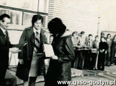 1631.Dzien Nauczyciela w Szkole Podstawowej nr 3 w Gostyniu (1974 r.)