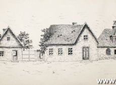 1660. Gostyn - grafika Fortunaty Przyluskiej