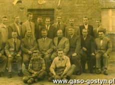 169.Aktyw czlonkow Rzemieslniczo-Spoldzielczego Klubu Sportowego Start Gostyn na rocznym walnym zebraniu (30 kwietnia 1959r.)