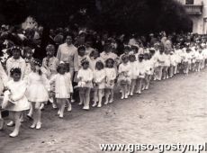 170.Procesja Bozego Ciala - Rynek w Gostyniu (1969 r.)