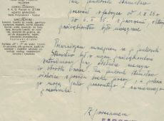 1725.Zaswiadczenie o zatrudnieniu w Gostynskiej Fabryce Artykulow Domowo Kuchennych Fagopin Kazimierza Kostanskiego (Gostyn, 20 kwietnia 1935 r.)