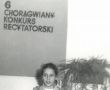 1729.VI Choragwiany Konkurs Recytatorski (Gostyn,11.01.1988r.)-Daniela Walkowiak