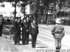 1739.Zawody zakladowych OSP cukrowni wojewodztwa leszczynskiego na gostynskim stadionie