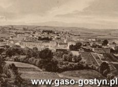 1749.Panorama Gostynia - pocztowka z poczatku XX wieku