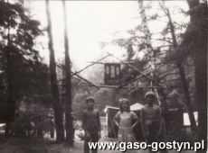 1759.Gostynscy harcerze na obozie w Janowicach 1980 r