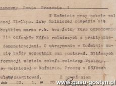 1762.Kartka pocztowa wyslana przez Edwarda Potworowskiego z Goli do  Stanislawa Taczanowskiego w Podrzeczu (23 stycznia 1920 r.)