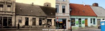 18. Rynek w Gostyniu, lata 30-te XX wieku i w 2012roku.