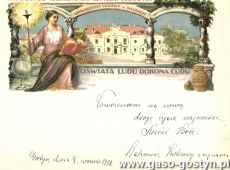 1808.Telegram slubny (Gostyn, 1931 r.)