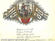 1810.Telegram slubny (Gostyn, 1931 r.)