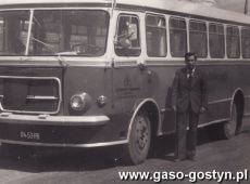 182.Autobus SAN H-100 Rejonu Drog Publicznych w Gostyniu- 1978 r.