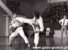 183.Mikolajkowy Turniej Karate w Gostyniu (hala sportowa SP 2), 1984 r.