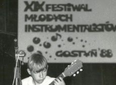 1847.XIX Festiwal Mlodych Instrumentalistow - Gostyn 1988r. (Waldemar Majewski I miejsce w klasie gitary)