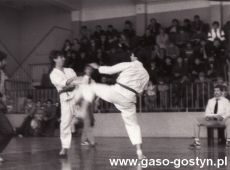 185.Mikolajkowy Turniej Karate w Gostyniu (hala sportowa SP 2), 1984 r.