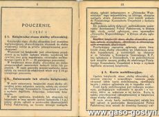 1861.Ksiazeczka wojskowa porucznika Jana Kurnatowskiego, ostatniego wlasciciela majatku Dusina