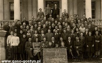 187. Uniwersytet Ludowy w Chwalkowie, I Kurs Meski i Wiciowy ( 1 marca 1947r.)