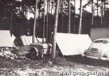 187.Gostynianie na wakacje do Leby pojechali Warszawa M20 (1972 r.)