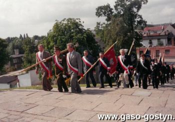 1873.Gostyn, 1 wrzesnia 1996r.-obchody 57 rocznicy wybuchu II wojny swiatowej